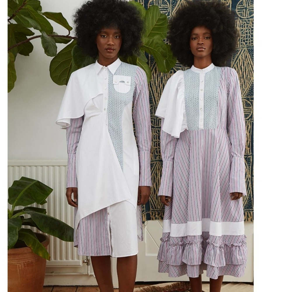 ANYANGO MPINGA
Cotton And Broderie Anglais Dress